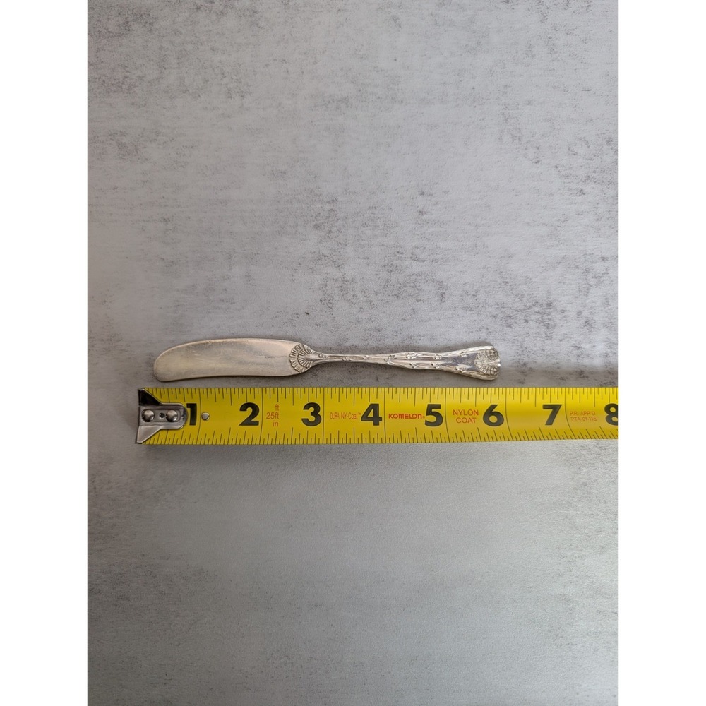WAVE EDGE by TIFFANY Sterling Silver PATE SPREADER KNIFE Original 5 1/8" 26 Gram - Picture 4 of 5